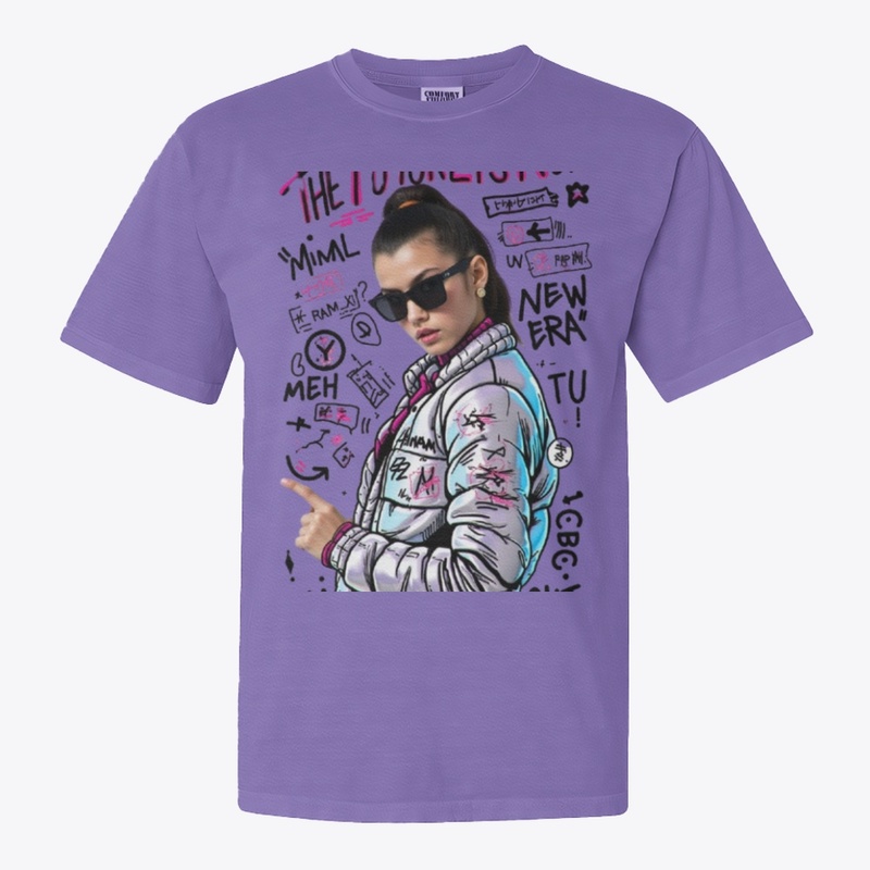 The Future Is Now" Graphic T-Shirt
