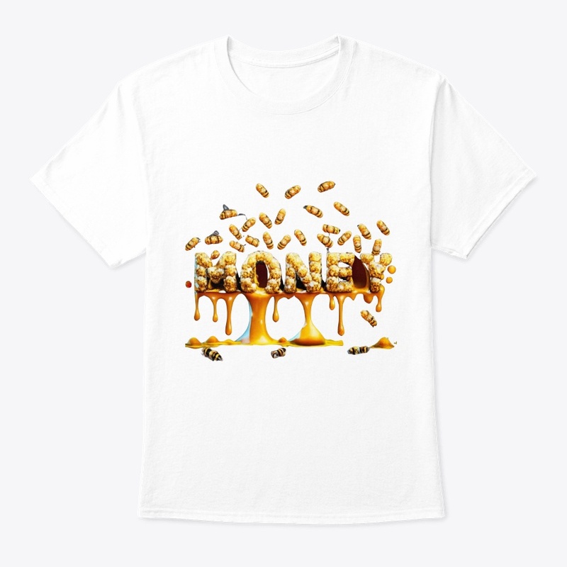 Money with honey bee