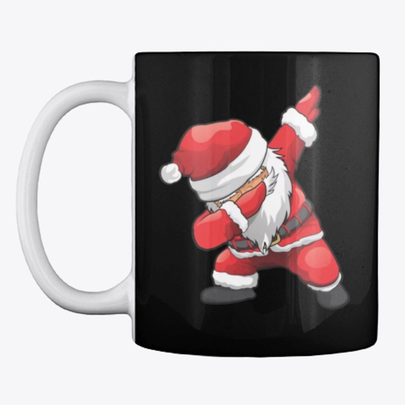 Dabbing Santa Christmas Funny Dab Dance