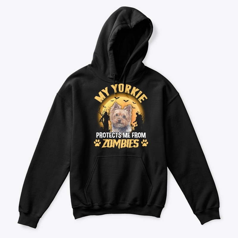 Halloween Yorkie Lover Gift Protect Me