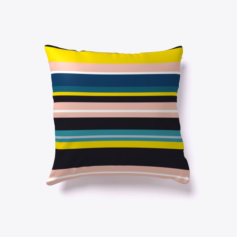 Classic Colorful Striped Art