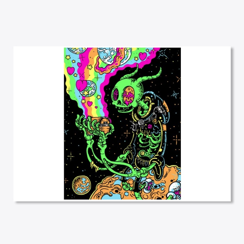 Trippy Dope Alien