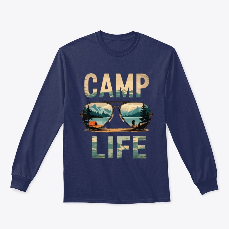 Camp Life T-Shirt – Outdoor Vibes & Fun