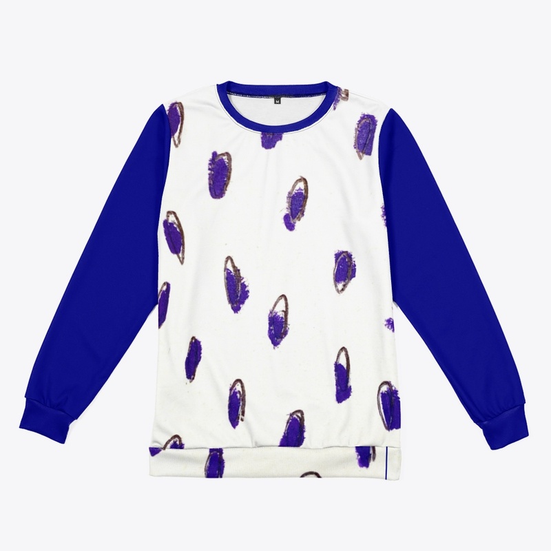 Abstract Purple Dots
