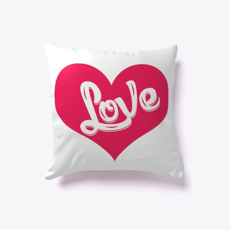 Valentine's Day Pillow - Love Heart