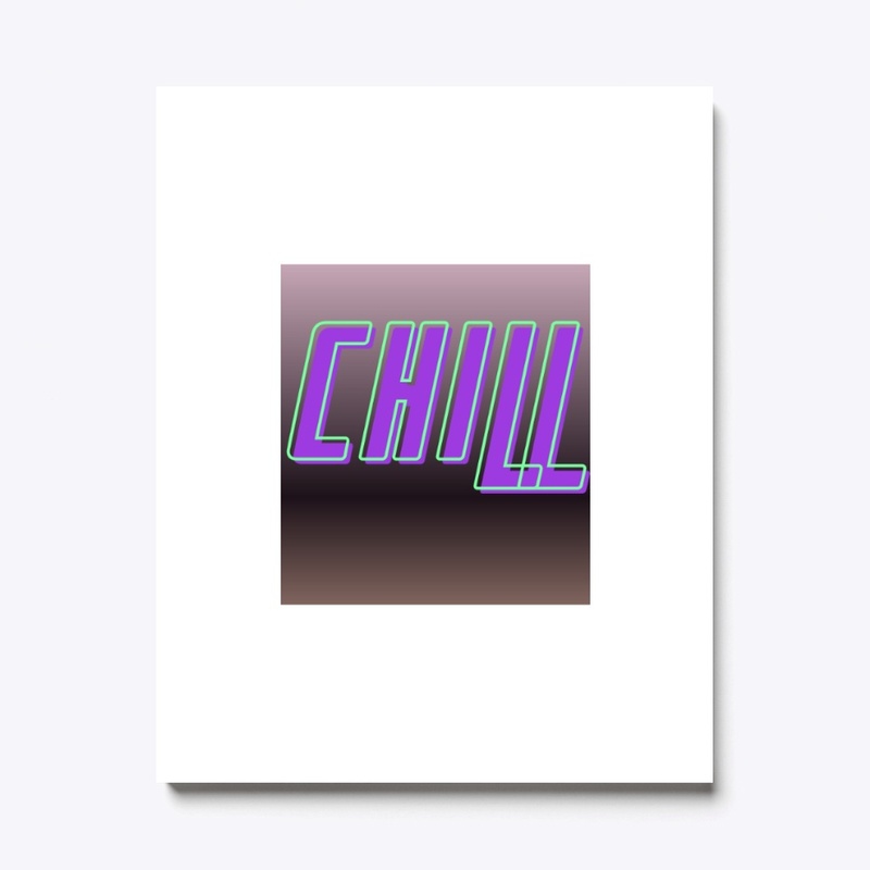 chill art sticker