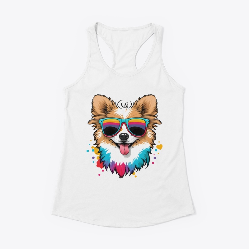 Illustrated dog design
