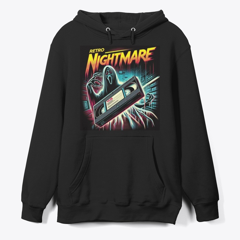 Retro VHS Nightmare Horror Design 
