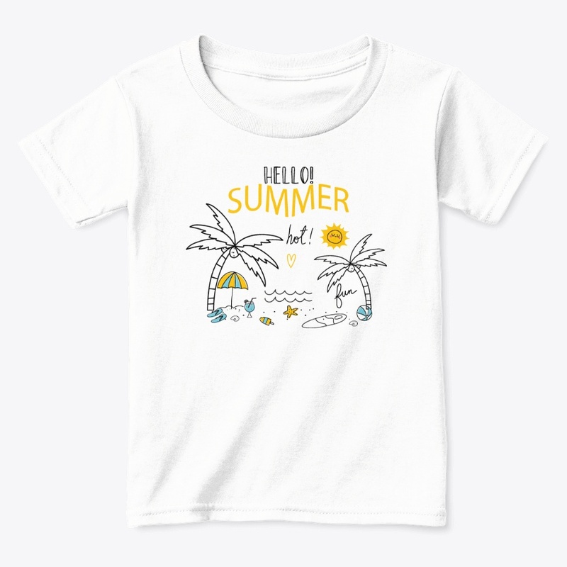 Hello Summer! T-Shirt, Summer Shirt.