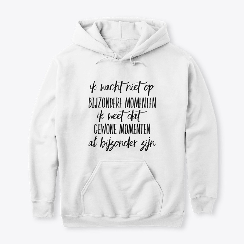 Damesshirt ik wacht niet op bijzondere 