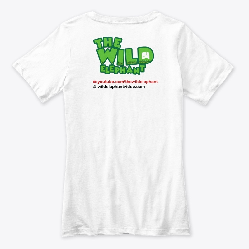 Floral Elephant Design T-shirts