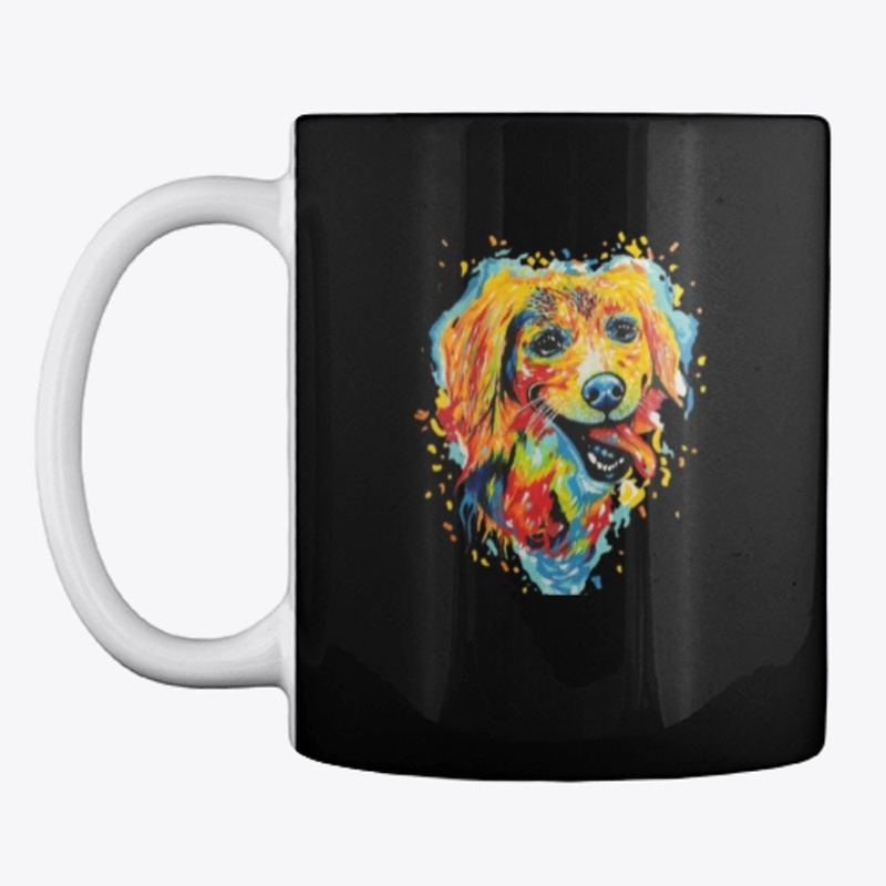 painted colorful pet