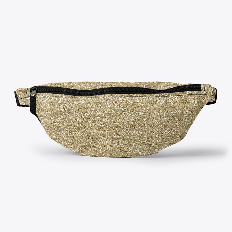 Glitter gold mask and accessories