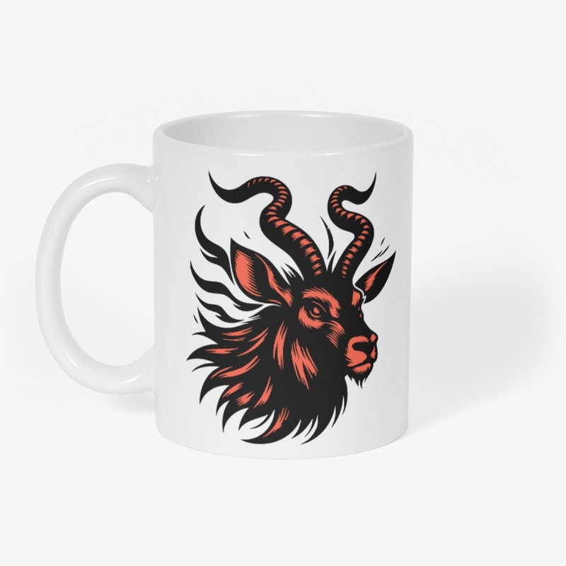 Fierce Antelope Head 