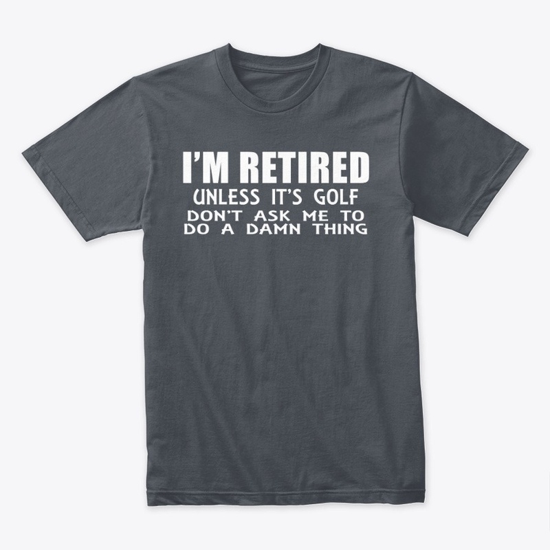 Unless it's golf
