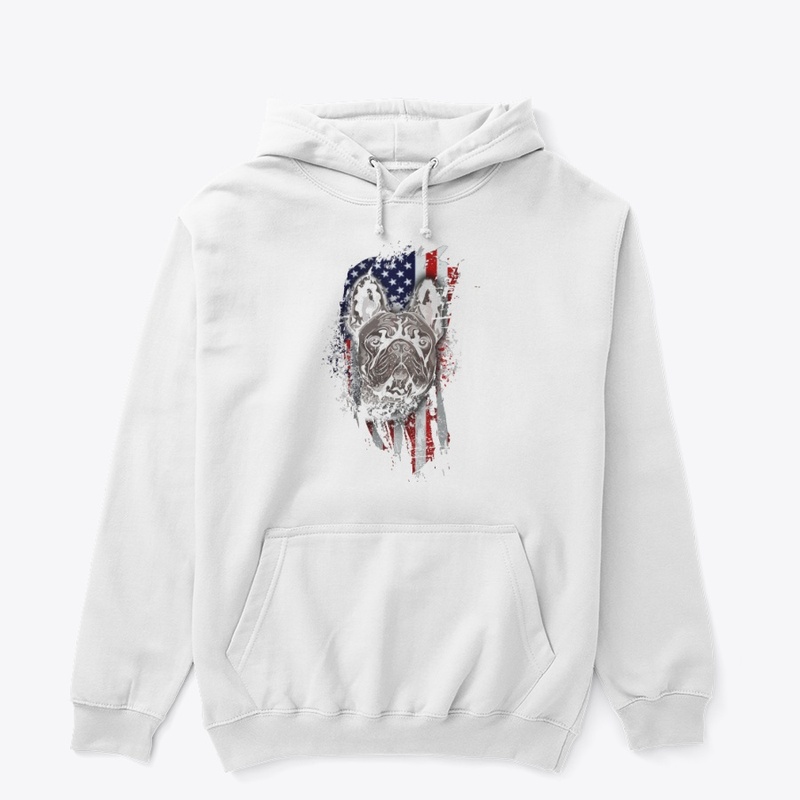 French Bulldog - Bully - Patriotic - US 