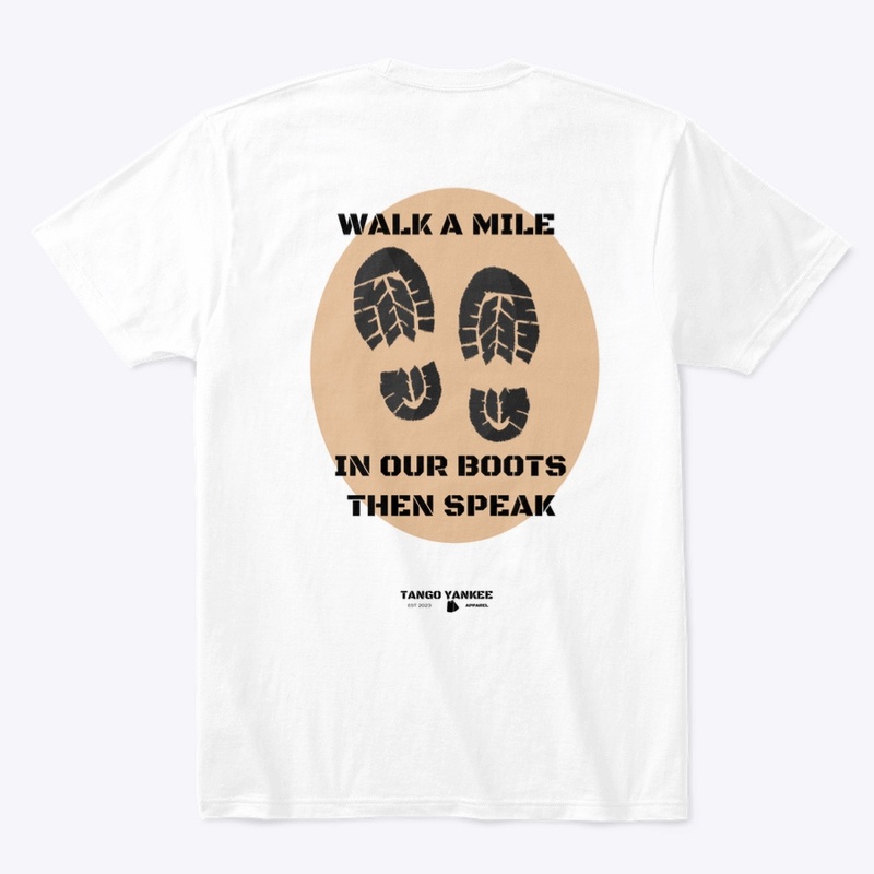 Walk a mile…..