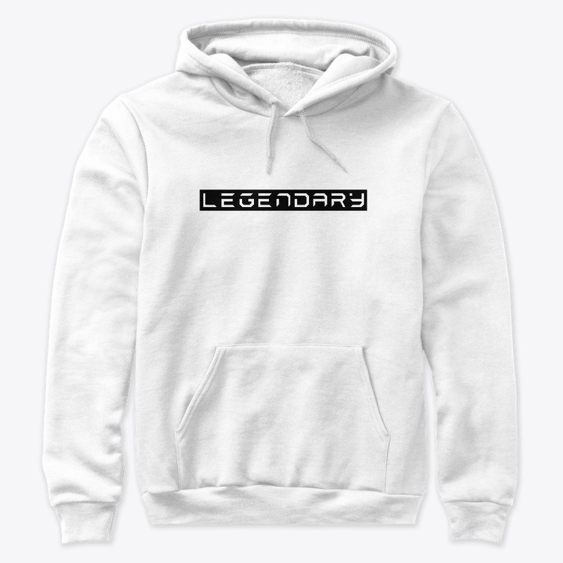 Sweat à capuche blanc