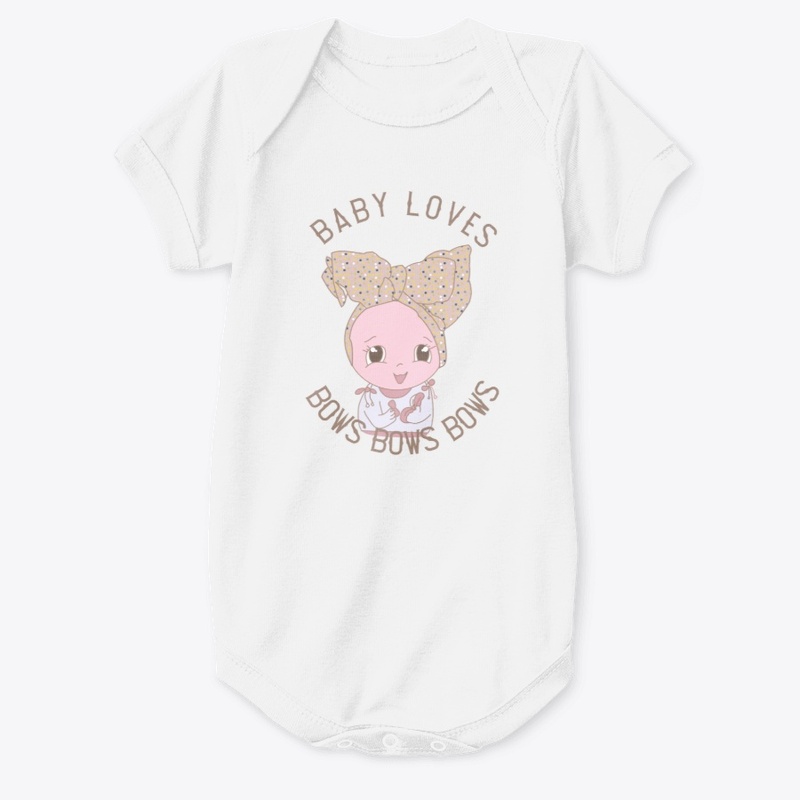Baby Loves Bows Bows Bows