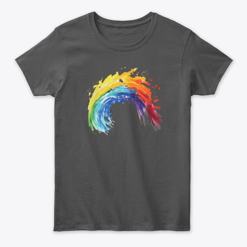 Color Spring T shirt Design