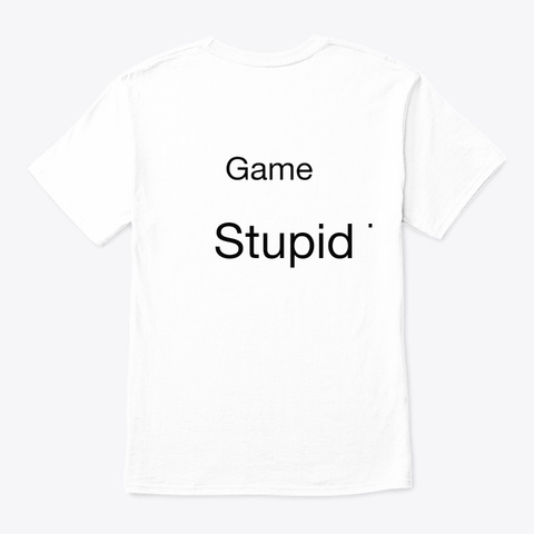 Cut Off Gang  White Camiseta Back