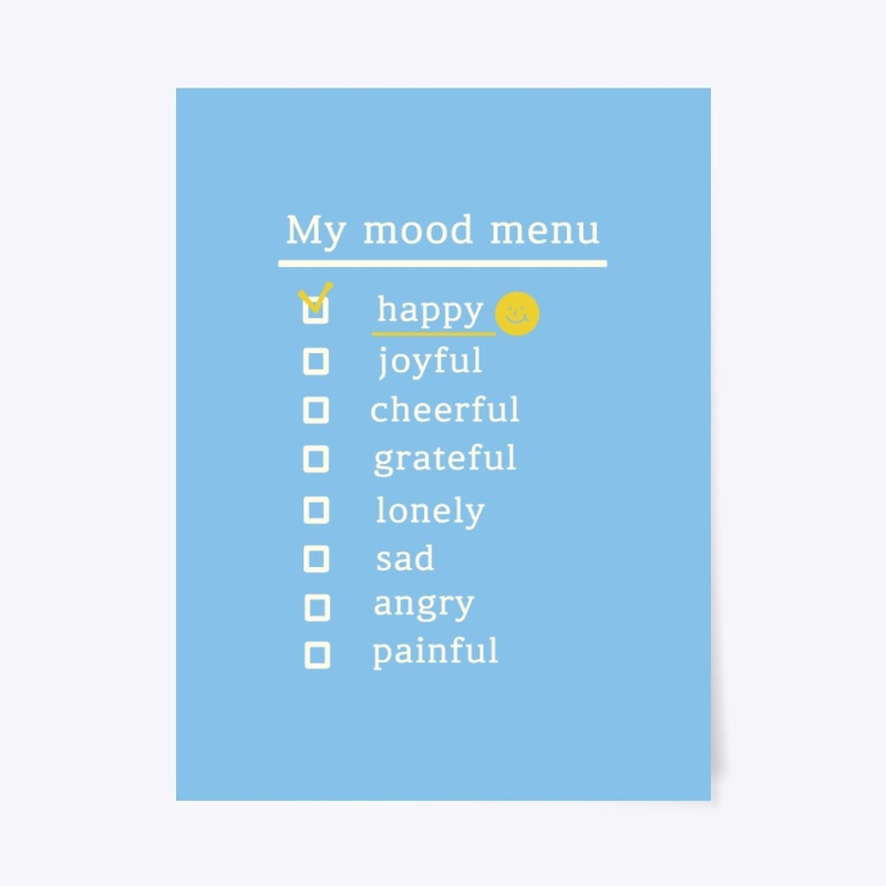 My mood menu(happy)