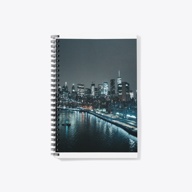 City Lights Skyline – Urban Nightscape