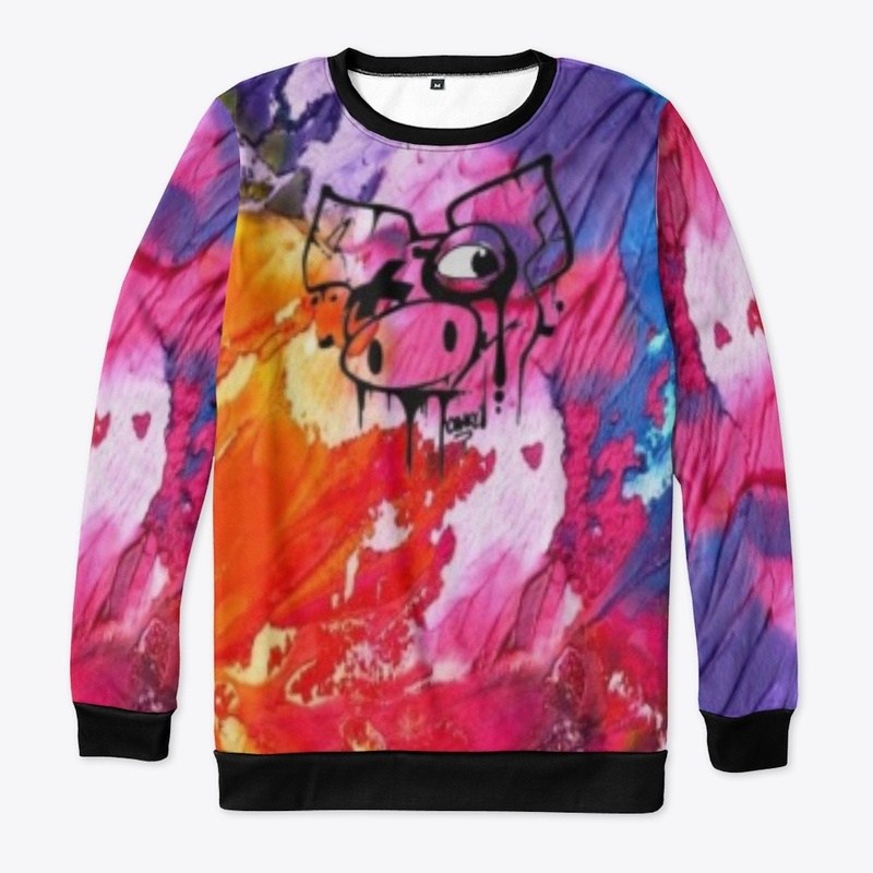 LIMITED EDITION Batik Graffiti Oink