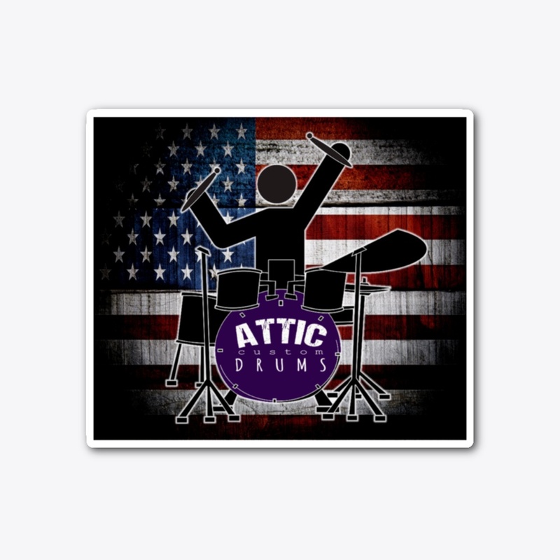 ACD - NEW USA DIE CUT STICKER