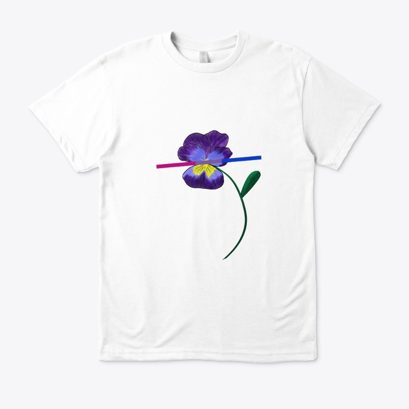 Bi Pride Flag Pansy