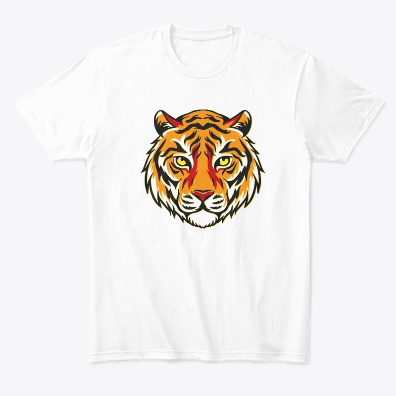 Tiger Stare All Over T-Shirt