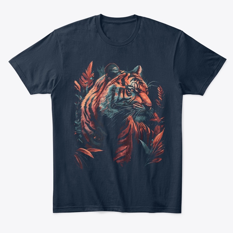 tiger in the forest 