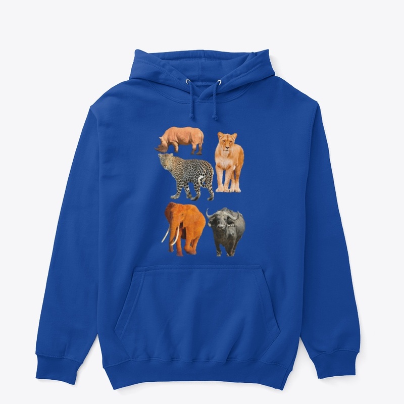 BIG FIVE WILDLIFE SAFARI TSHIRTS