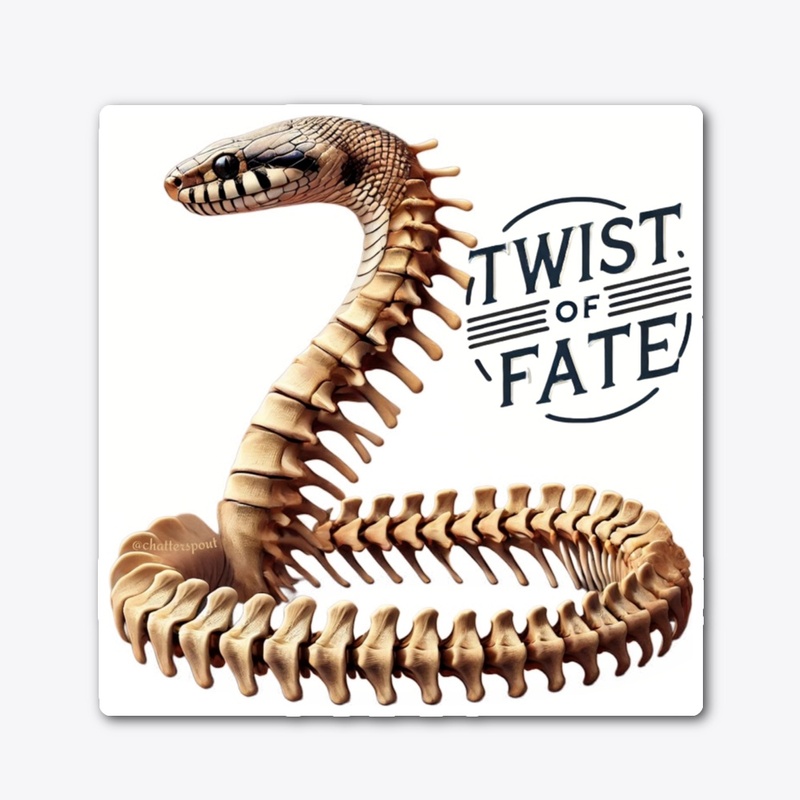 Twist of Fate Snake and Human Spine