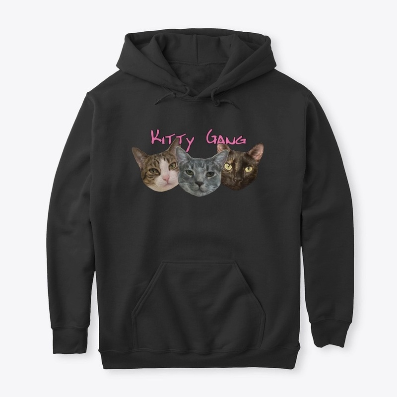 Kitty Gang Collection Pink Text