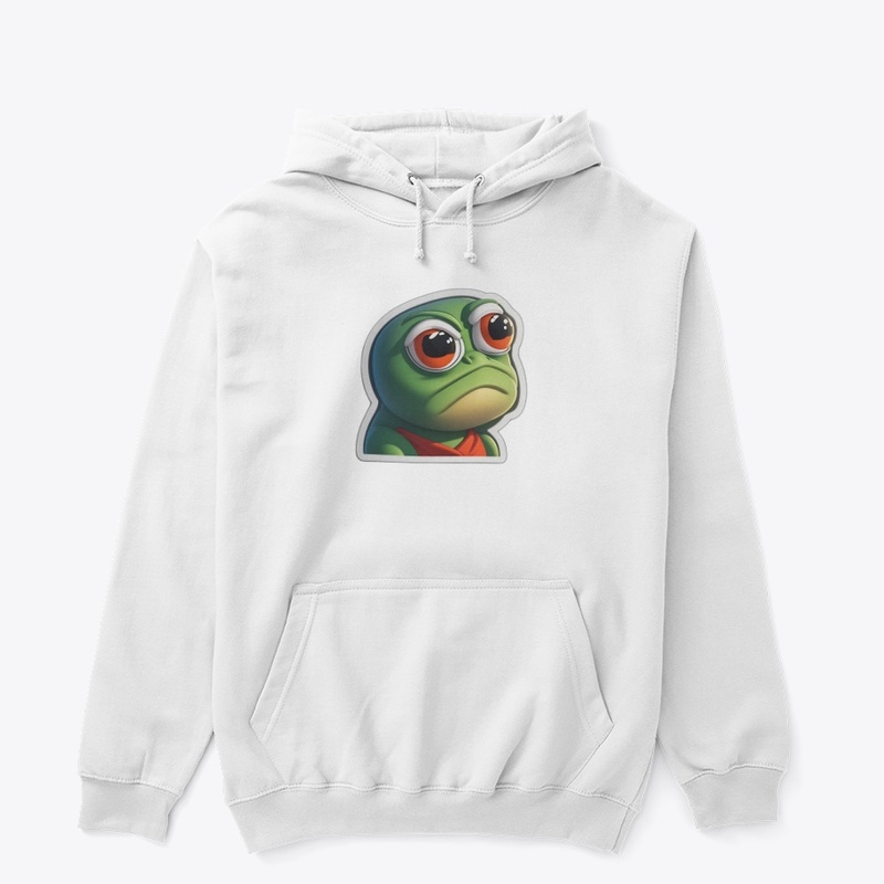 PEPE Sticker on T-Shirt