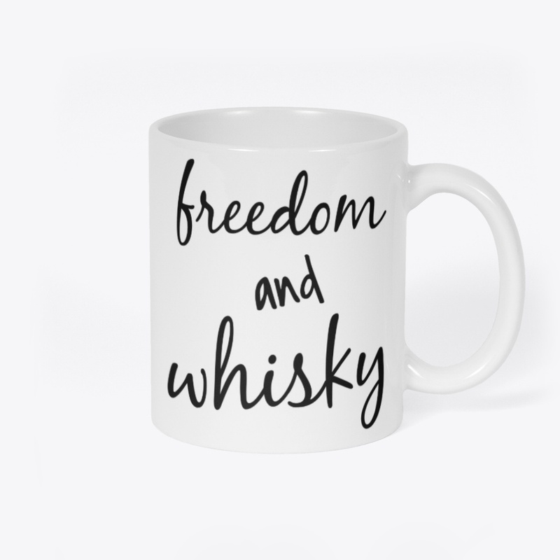 Freedom and Whisky Coffee Mug