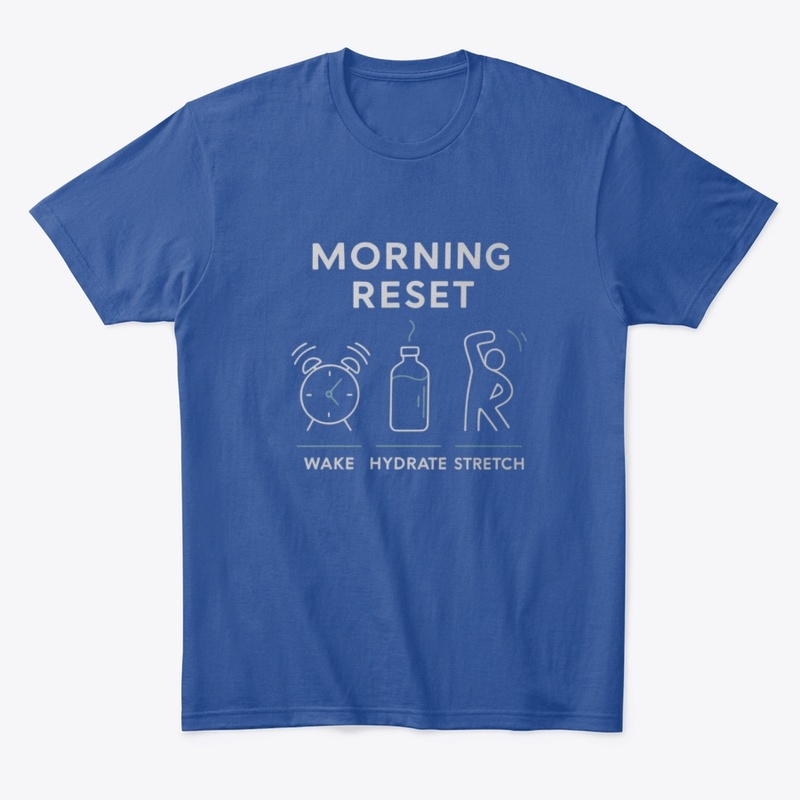 Morning Reset Tee Design