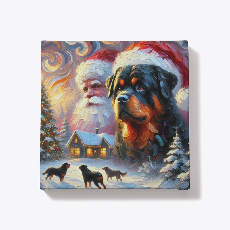 Rottweilers & Santa
