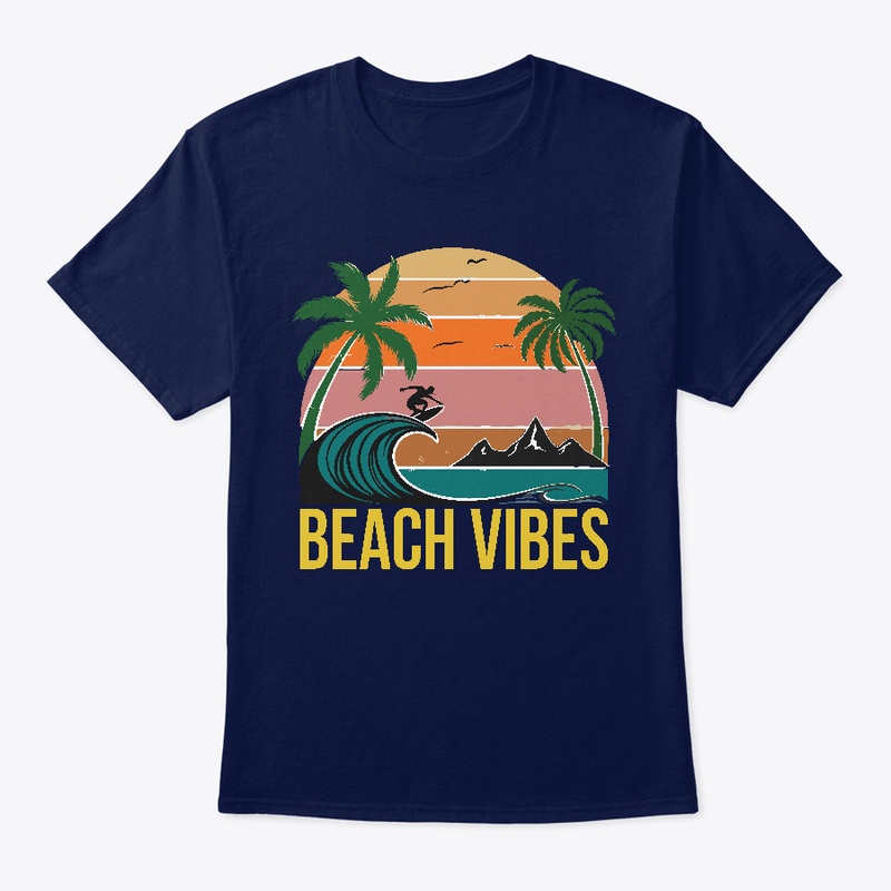 Retro Vintage "Beach Vibes" design 