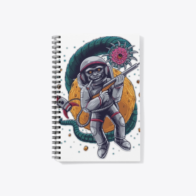 Space Haunting Astro-Monkey