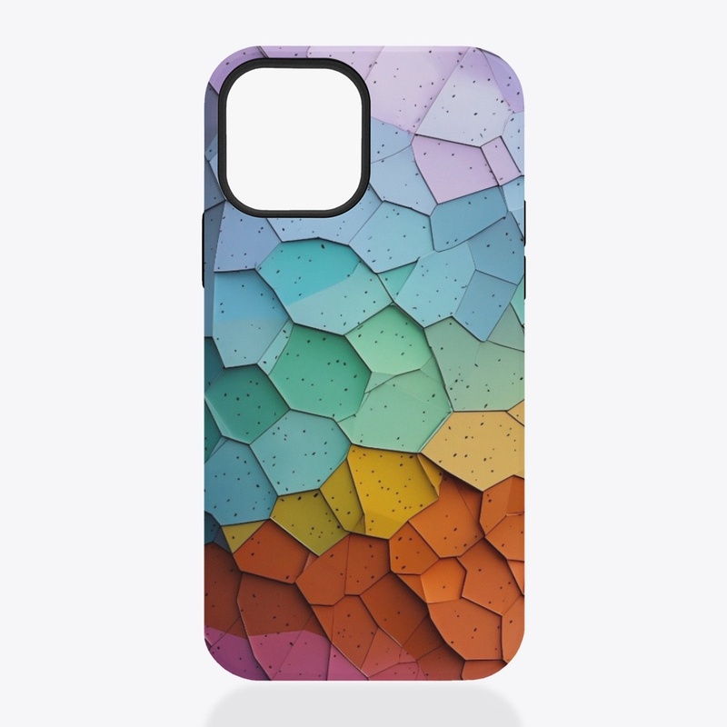 Geometric Prism Phone Case