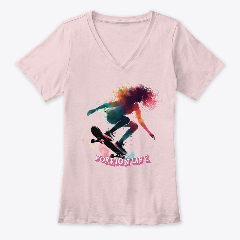 Foreign Life Skater Girl 1