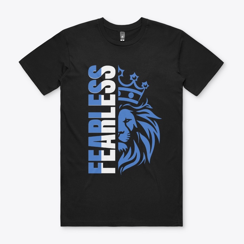 Fearless Lion (Blue)