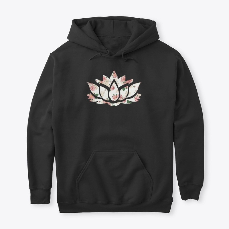 Lotus Flower Floral Yoga Design