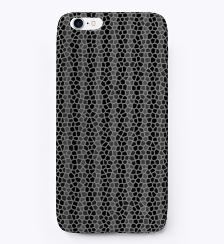 Mosaic Stripey Grey Black