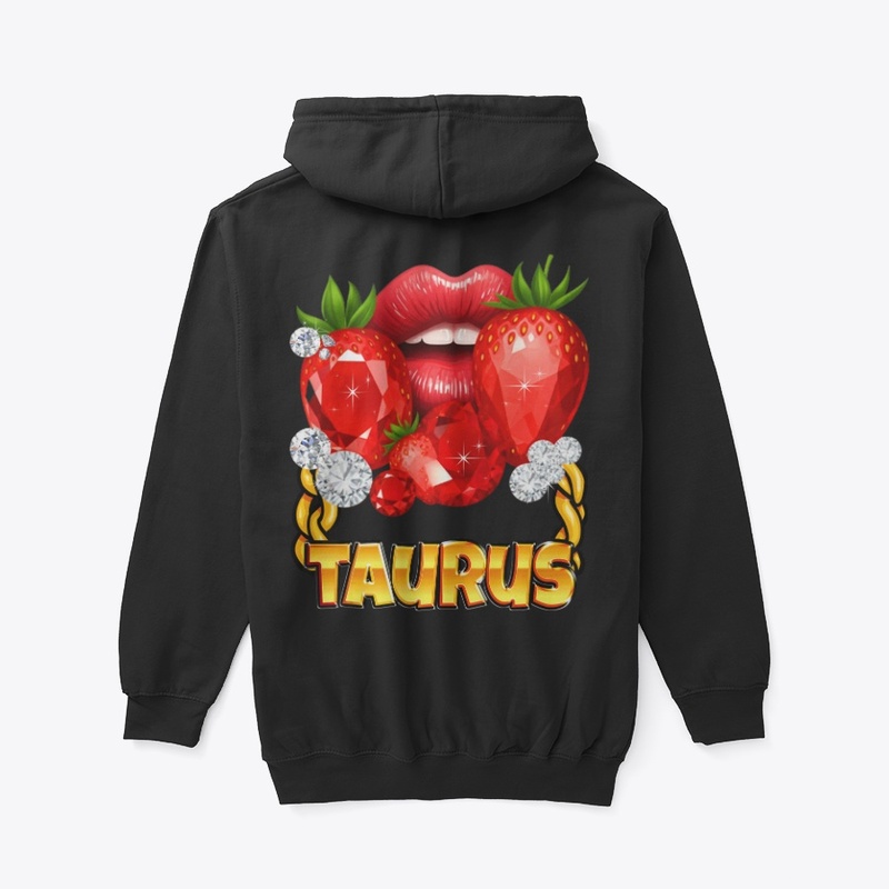Taurus Gold Chain Lips