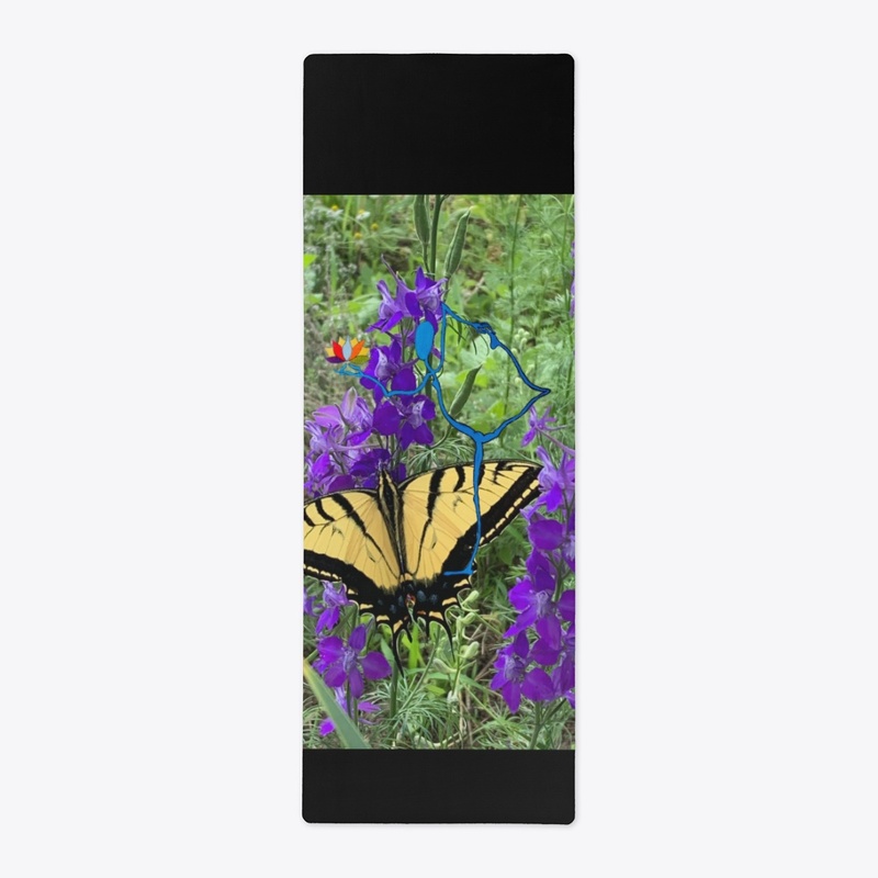 Butterfly and Smiles n Lotus Flower