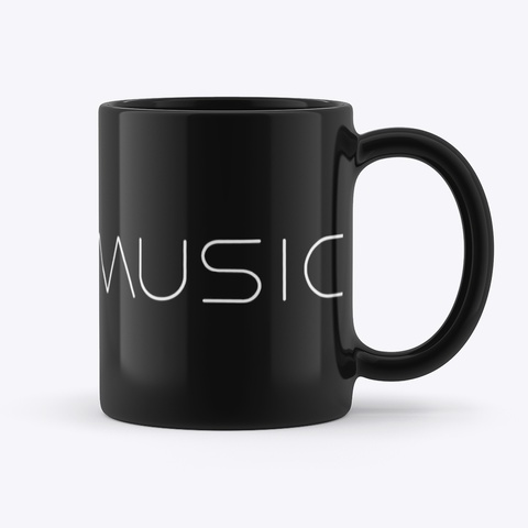 Rockit Music Collection Black áo T-Shirt Back