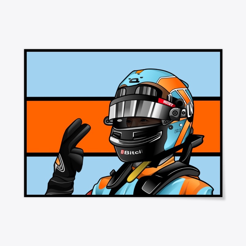 Lando NOR #4 Monaco Podium Type 1